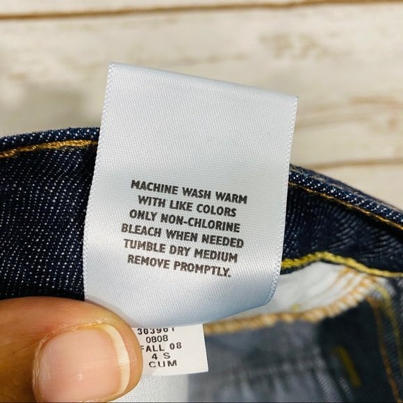 Old navy the diva women's lowest rise boot cut short jeans size 4 short - Picture 6 of 6